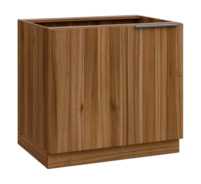 SISR - 9 spodní skříňka, rohová, 1-dveřová, pravá, 870x900x600, ořech světlý